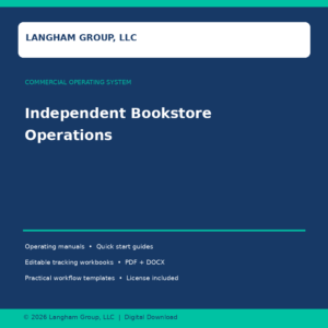 Independent Bookstore Operations