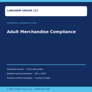 Adult Merchandise Compliance