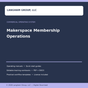 Makerspace Membership Operations