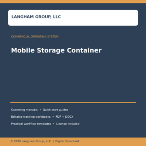 Mobile Storage Container