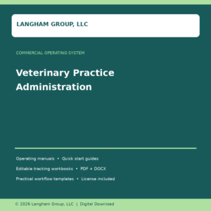 Veterinary Practice Administration