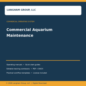 Commercial Aquarium Maintenance