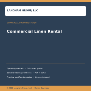 Commercial Linen Rental