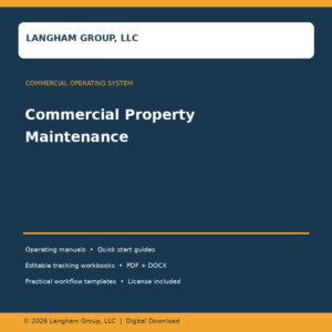 Commercial Property Maintenance