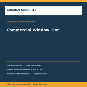 Commercial Window Tint