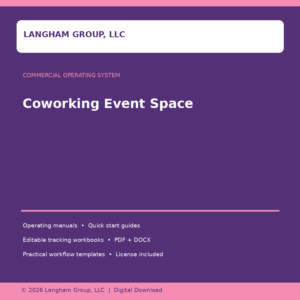 Coworking Event Space