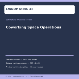 Coworking Space Operations
