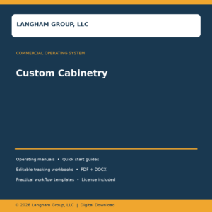 Custom Cabinetry