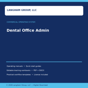 Dental Office Admin