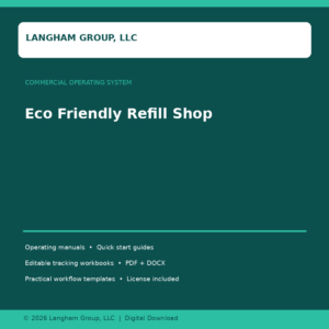 Eco Friendly Refill Shop